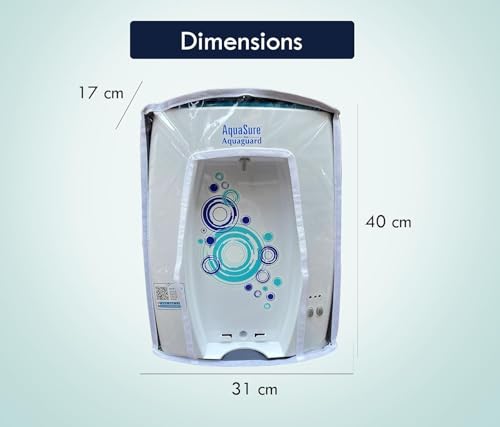 Image of Body Protective Cover for Eureka Forbes Aquaguard Maxima Booster Mineral RO+MF Alkaline Water Purifier, RO+MF Model Waterproof & Dustproof Water Purifier RO Body Cover