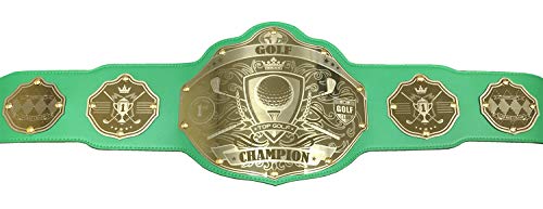 Undisputed Belts Golf Championship Belt Trophy - Custom Text2