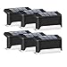 Solar Deck Lights Waterproof Led Solar Lamp Outdoor Warning Warm Light for Steps Decks Pathway Yard Stairs Fences Tent Camping 16 Pack