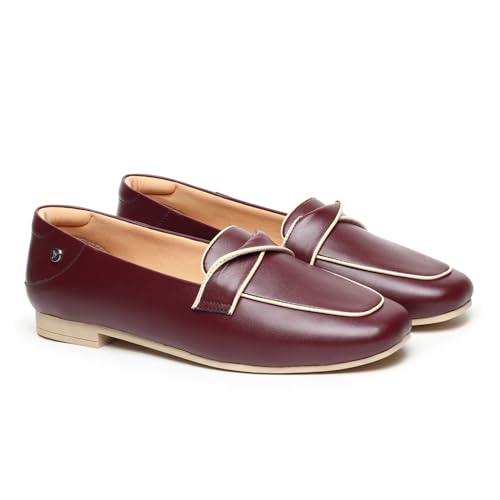 Image of YOHO Bliss Loafers for Women | Comfortable & Stylish Bellies | Fashion Moccasins with Footpharma Footbed | Slip-on for Casual & Formal Wear | 007