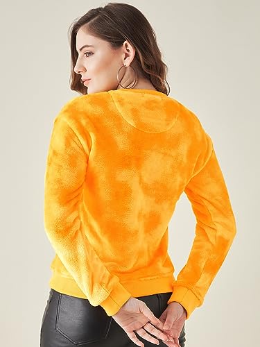 Image of Modeve Self Design Round Neck Casual Women Sweater||Winterwear||
