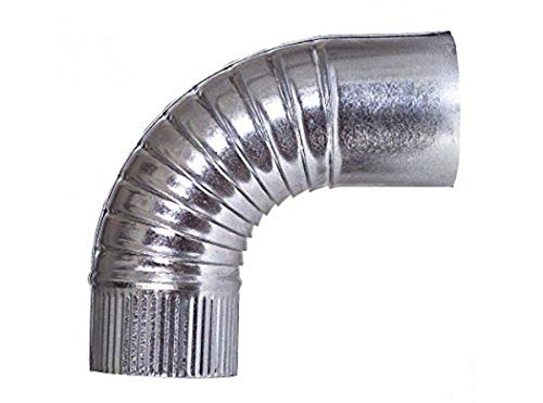 Theca 7500303 Codo Galvanizado, 100 mm
