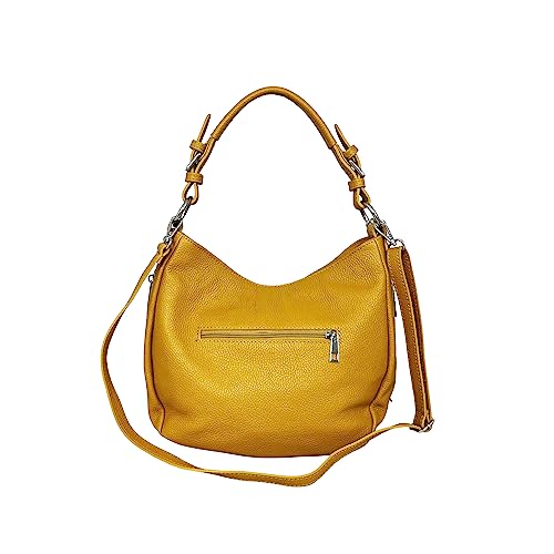 Annalisa Shoulder Bag, Genuine Leather Made in Italy3