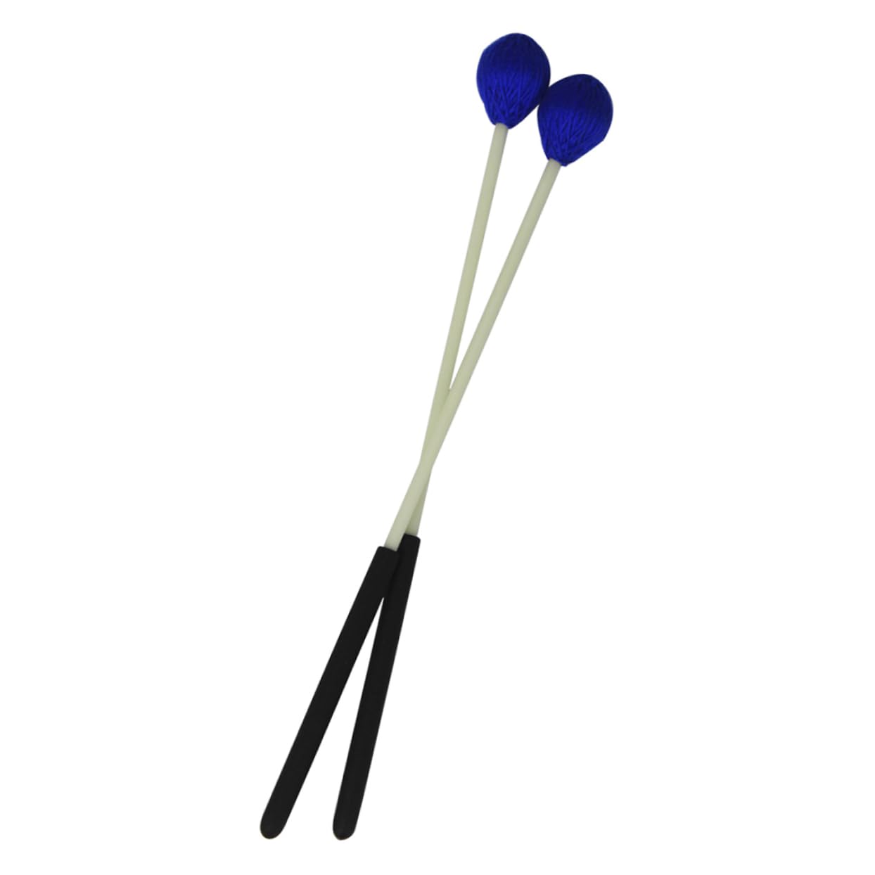 Abaodam 3pares Mallets Para Marimba De Hilo Azul Cabeza Mediana y Mango De Haya Perfectos Para Práctica De Percusión Interiores y Exteriores