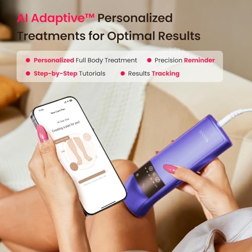 2025 New Laser Hair Removal Device, 25J Triple Pulse Permanent Ipl Hair Removal Device For Ingrown & Coarse Hair, 37°F Painless Sapphire Ice Cooling Hair Removal For Legs, Facial, Armpits, Bikini - 6