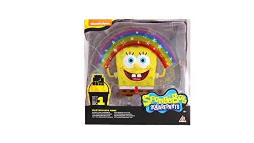 Nickelodeon SpongeBob Squarepants Auldey EU691001 Spongebob Schwammkopf Masterpiece Memes Collection, 15,2-cm-Sammelfigur