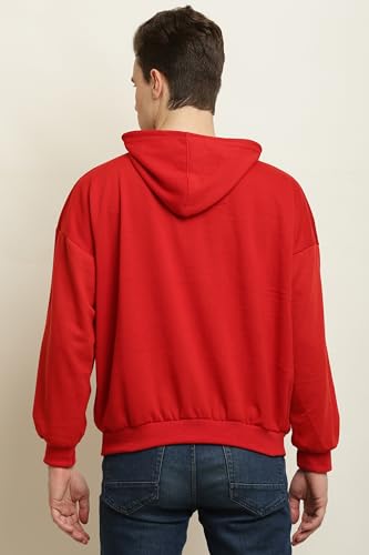 Image of Fleece Oversized Fit Pocket Hoodie for Men Small to 10xl