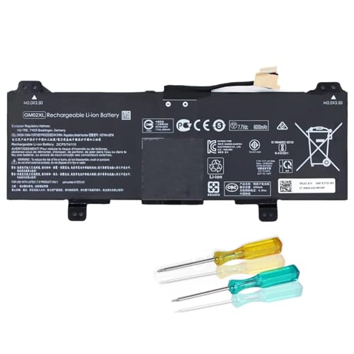 Batterie HP Chromebook X360 11 G1 G6 G7 EE GM02XL 47.3Wh