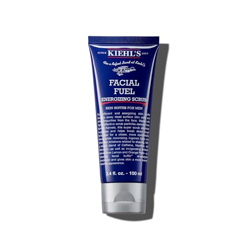 Kiehl's Facial Fuel Exfoliating Face Scrub, Facial Cleanser for Men, 100Ml