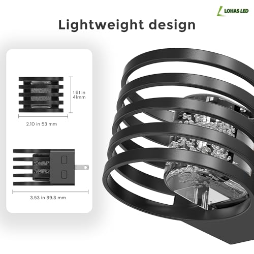 Image of L LOHAS LED Night Lights Plug into Wall, 4 Pack 3CCT Night Light with Dusk to Dawn Sensor, Amber /3000K /5000K Color Changing Night-Lights, Adjustable Brightness, for Hallway Bedroom Home Decor