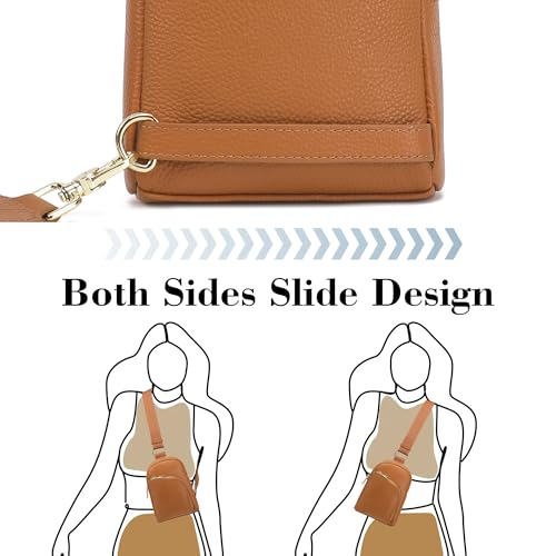 Image of Haytijoe RFID Anti-Theft Sling Bag for Women, Small Crossbody Travel Purse with Locking Zippers, Lightweight Everyday Bag