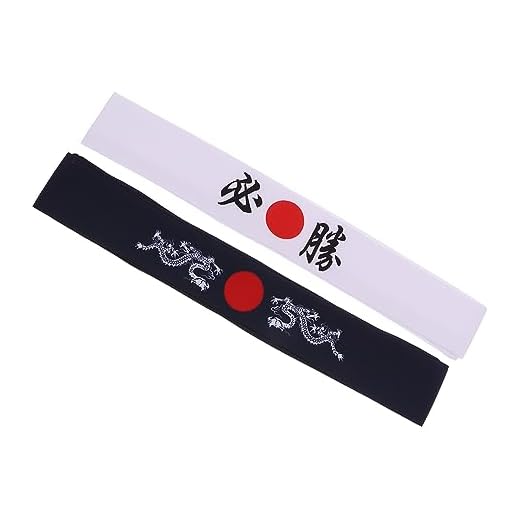 NOLITOY 6 Peças bandana de bushido coifa headband tapete yoga Faixa de cabeça de cozinha faixa elastica elastico ioga lenço decorar Sushi Senhorita de cabelo algodão