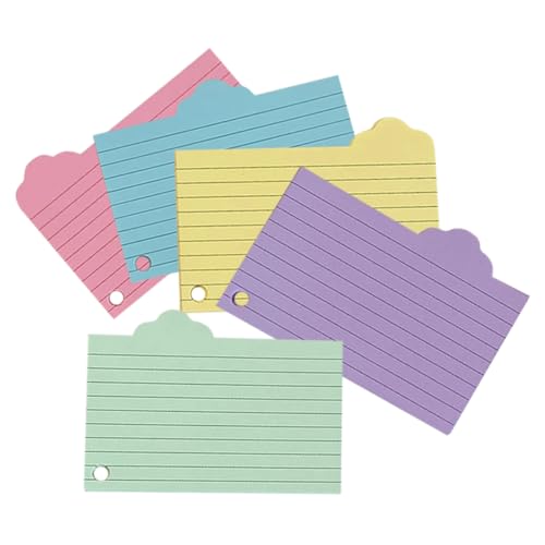 Cartes vierges blocs-notes Lurrose en onglets pour trier vos idées efficacement - 6