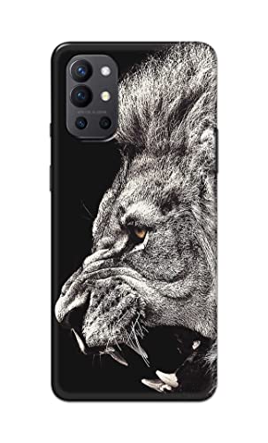 Image of Roaring Lion Hard Back Case Cover for OnePlus 9R Back Cover -(J5) VNS2225