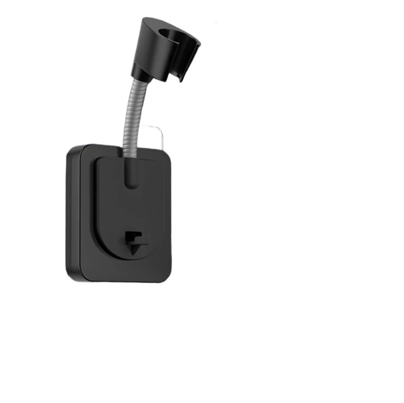 Xfhtycj Black 1Pcs Rotatable Suction Shower Head Bracket(Black)