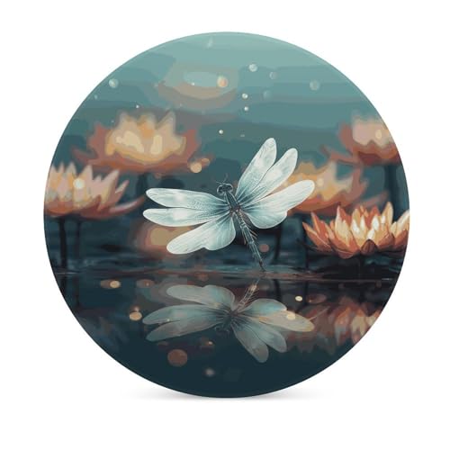 Dessous de verre absorbant céramique évitant les taches d'eau sur table