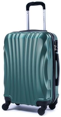 R.Leone Ryanair 55x40x20 cm Valigia Trolley Bagaglio a mano 4 Ruo...