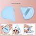 Pimoys 6 Pieces Triangle Powder Puff Soft Makeup Sponge Make Puff for Face Powder Cosmetic Foundation Sponge Makeup Tool