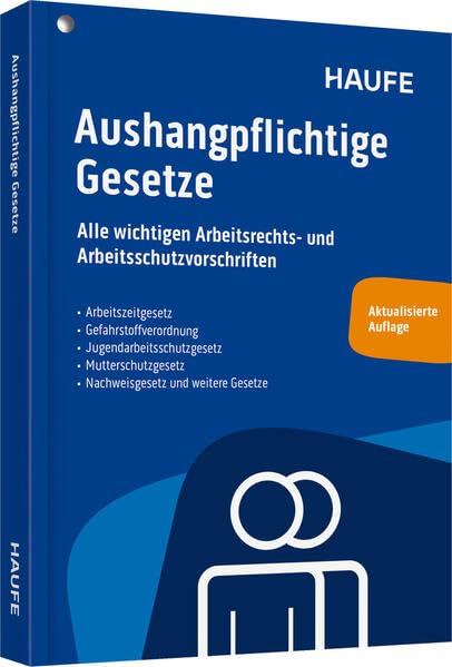 Aushangpflichtige Gesetze: Alle wichtigen Arbeitsschutzvorschriften für 2026 schnell und bequem erfüllen