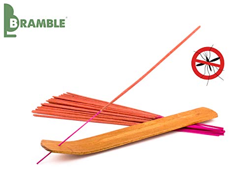 Bramble - 100 Extra Long Citronella Mosquito Repellent Incense Sticks - 33cm
