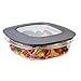 Rubbermaid Premier Easy Find Lids Meal Prep and Food Storage Containers, Set of 6 (12 Pieces Total), Grey |BPA-Free & Stain Resistant