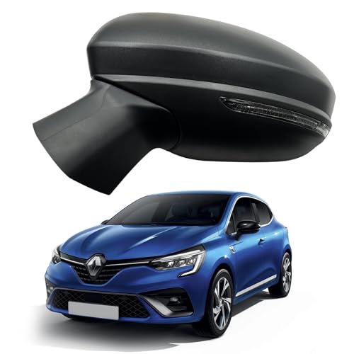 Convitex Rétroviseur Extérieur pour Renault Clio 5 année 2019-2025 pour Colt VII Fastback (9/2023) - Rétroviseur électrique chauffant avec clignotant,...