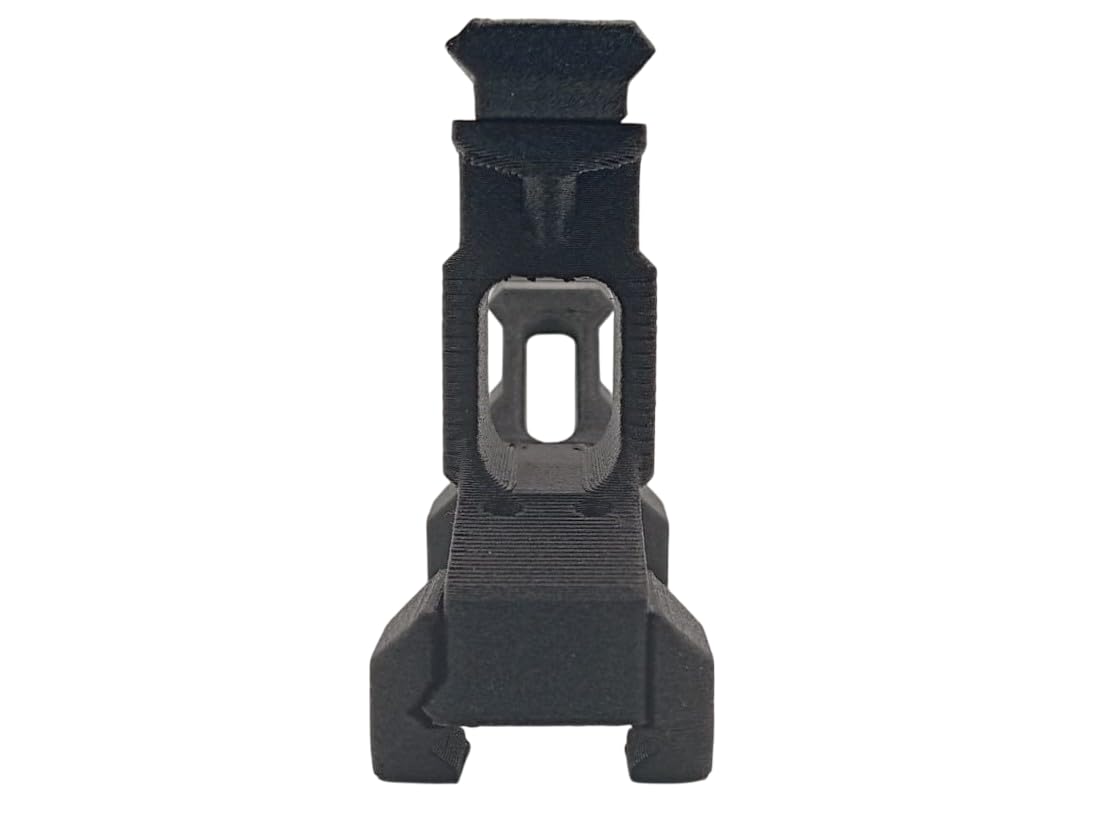Viking Monture Hydre Riser Mount avec Rail Picatinny pour Red Dot et an/PEQ - Type Kit Lerna Mount Airsoft - Polyamide avec Fibre de Carbone - Augmente la Hauteur de Vision pour CQB, IPSC