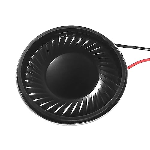 Mini bocinas redondas de 28 mm con imán interno y cable de 60 mm para MP3 y MP4 5