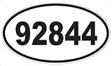 US Decal, Inc. Number 92844 Oval Sticker