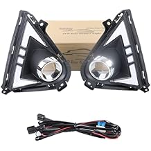 LED Daytime Running Light compatible compatible for Hyundai Accent 2020 2021, 6000K White front bumper Scanning DRL + Streamer Yellow Turn Signals