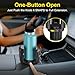 Cup Holder Expander (Adjustable Holder & Base, Auto-Fit Hold, One Button Open), Car Cup Holder Expander for Yeti, Hydro Flask, Nalgene, Owala, Bottles in 2.6