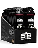 Science in Sport Beta Fuel Gel 30 x 60ml Erbeere & Limette - Energiereiches Kohlenhydrate Gel mit 40g Kohlenhydrate, Leicht verdauliches Energy Gel für optimale Leistung