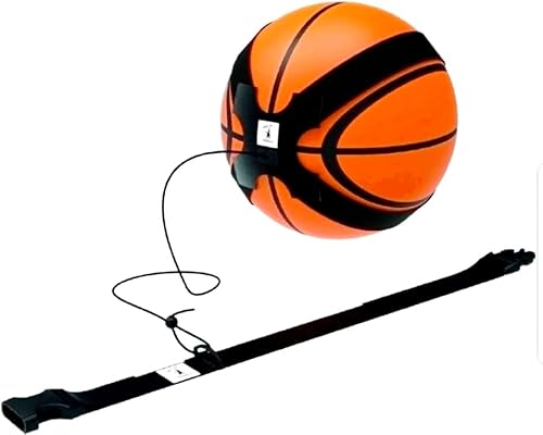 Ball By Yourself La correa de entrenamiento de baloncesto interiorexterior se adapta a todas las pelotas de baloncesto de 27.5, 28.5 y 29.5, con