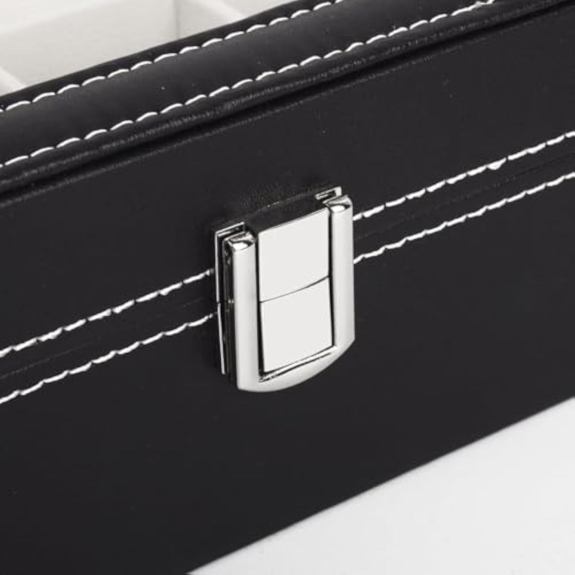 Luxury Watch Box for Men & Women, Black