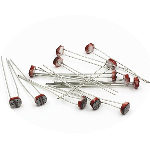 SUNKEE 20pcs Photoresistor LDR CDS 5mm Light-Dependent Resistor Sensor GL5537