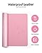 YSAGi Leather Desk Pad Protector, Large Mouse Pad, Non-Slip PU Leather Desk Blotter, Laptop Desk Pad/Mat, Waterproof Writing Pad for Office and Home (23.6