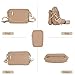 Cortelay Small Crossbody Bags for Women 3 in 1 Trendy Shoulder Fashion Designer Mini Cute Sling Chest Bag
