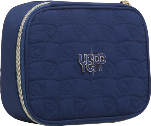 Estojo Escolar Box Quadrado Juvenil Infantil Yepp MF8156-EST (Azul)