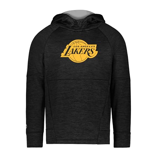 Holloway NBA Los Angeles Lakers Youth All-Pro Fleece Hoodie, Small