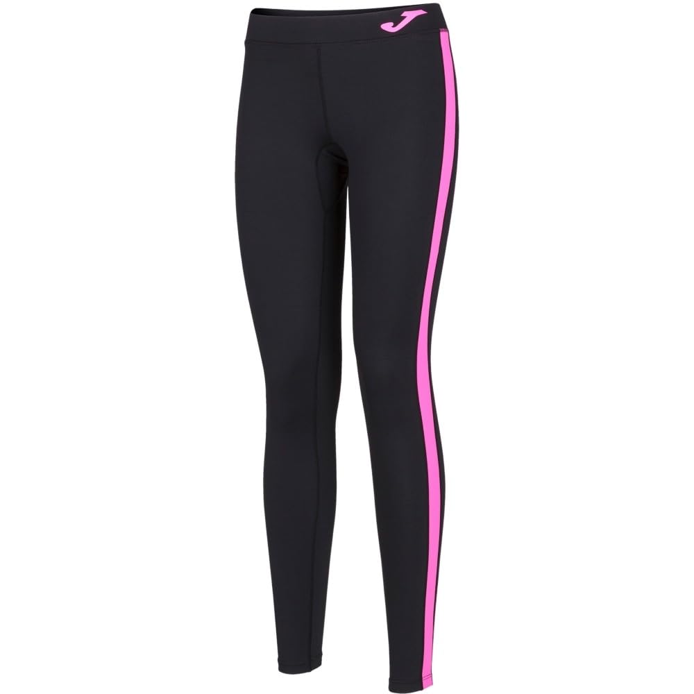 Joma Combi Basic Long Pants Sporty,Women, womens, 901127.118, Black-Pink, XL