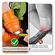YUZNA 2 Set Silikon Daumenmesser, Fingermesser Ernte Werkzeug, Messer Separator mit Silikon-Fingerschützer, Gartenarbeit Gadget, Obst Pflanzen Pflücker für Obst Gemüse Trimmen Pflanzen