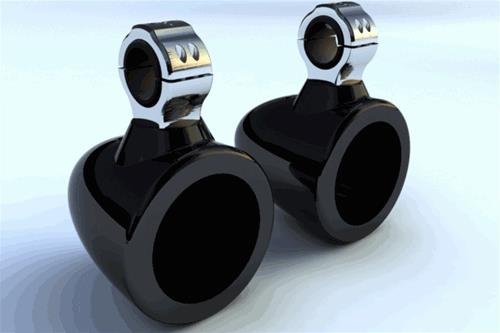 Krypt FG1 7.7 Fiber Glass Wakeboard Tower Speaker Enclosures