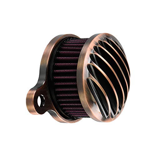 Filtro de ar de motocicleta HDBUBALUS bronze admissão de ar adequado para Harley Sportster XL48 XL88