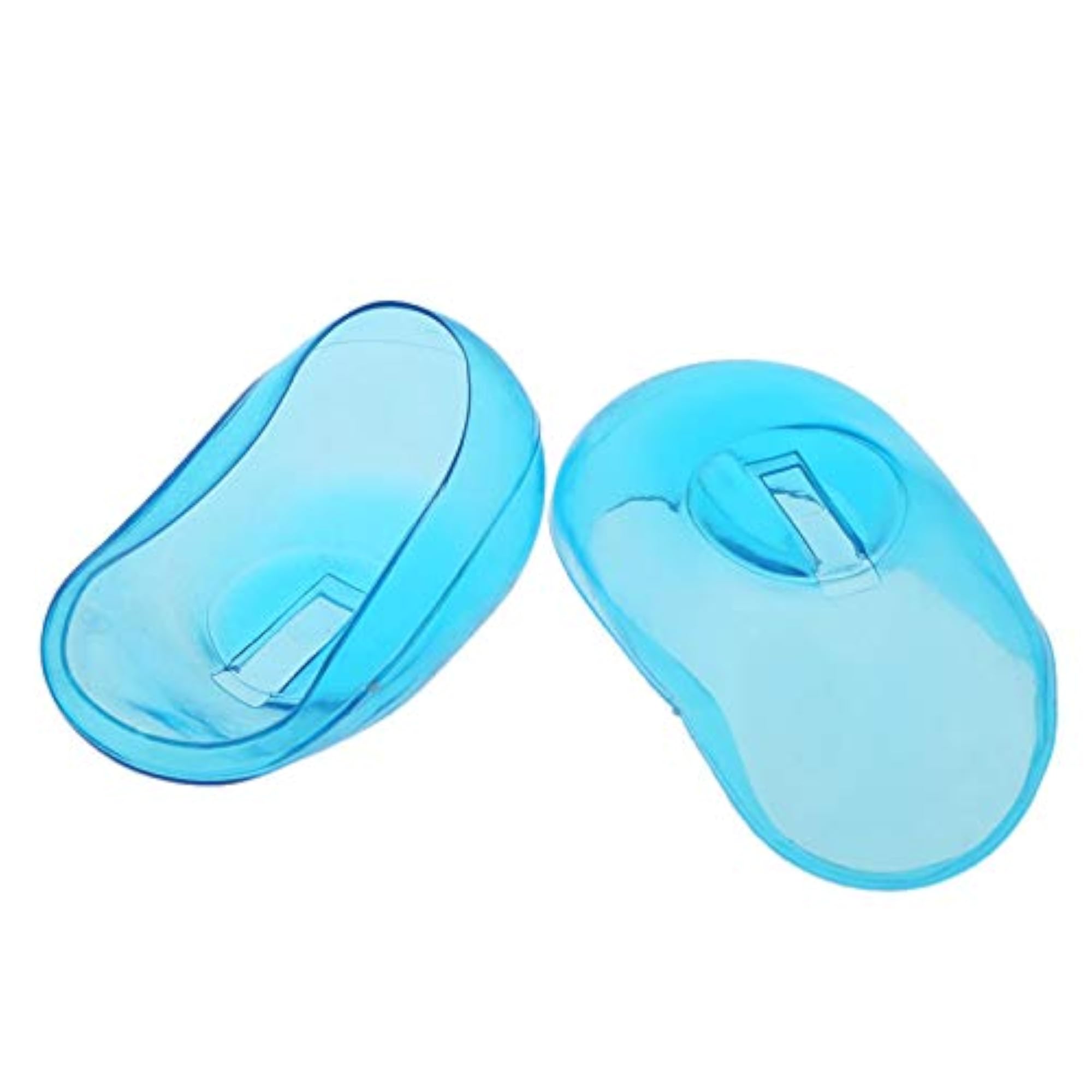 2PCS Transparent Silicone Ear Cover Hair Dye Shield