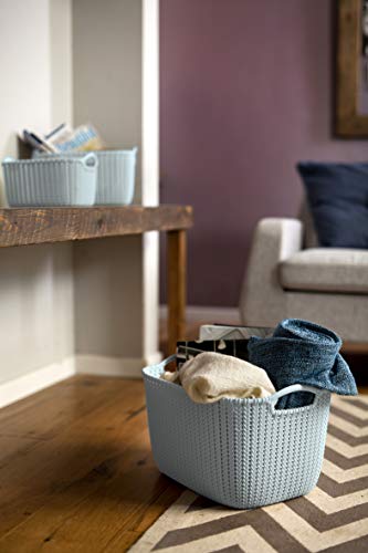 Curver Knit Rectangular Storage Basket 19L