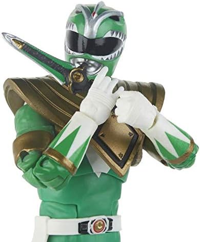Miniatura 5 de Power Rangers Rayo Green Ranger vs. Masilla Patrulla 6" Higo Estándar