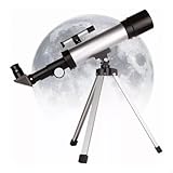 Telescópio Astronômico Luneta F36050 Profissional Portátil em um Kit Completo com Tripé Ideal para Iniciantes e Entusiastas da Astronomia