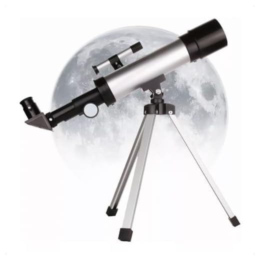 Telescópio Astronômico Luneta F36050 Profissional Portátil em um Kit Completo com Tripé Ideal para Iniciantes e Entusiastas da Astronomia