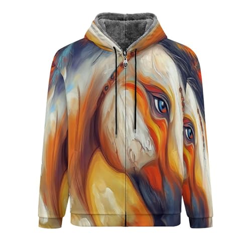 Veste polaire homme contre le froid veste thermique à capuche de randonnée active