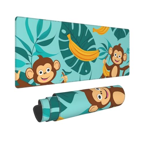 Tapis de souris grand format antidérapant pour bureau stable